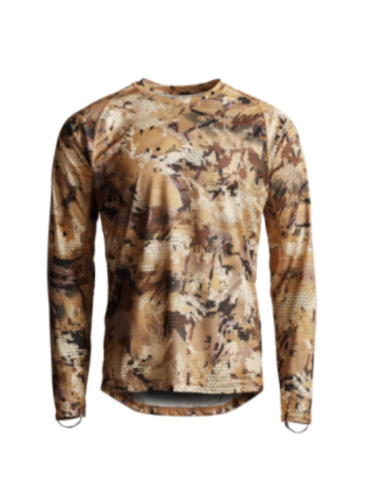 High-grade Autumn Hunting Long Sleeve Pullover Polyester Camouflage Anti-bacterial Quick Dry Sweat Hunting T-shirt
