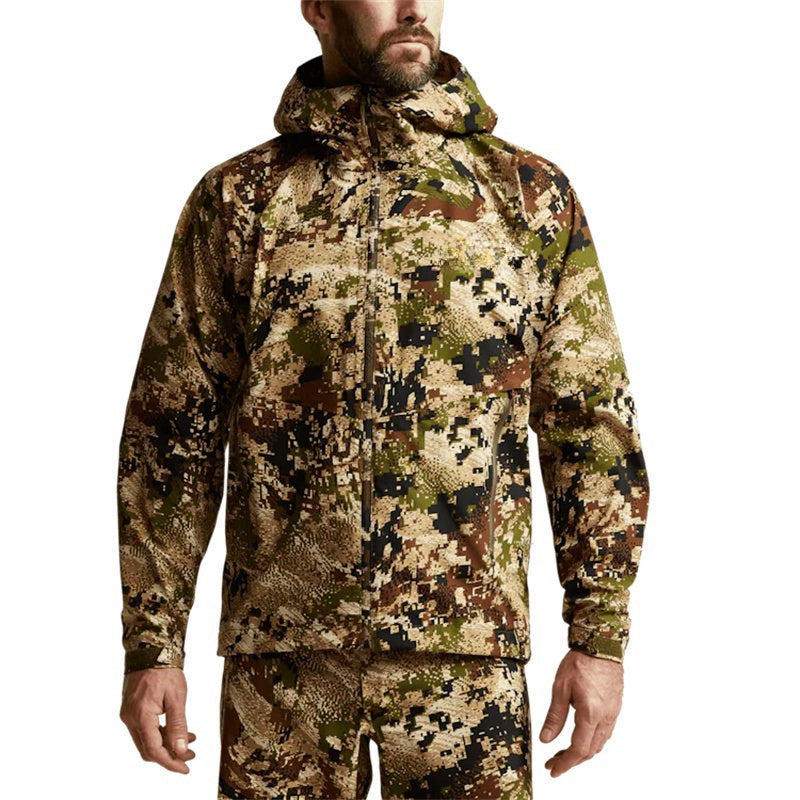 High Quality Dew Point Jacket Windproof Waterproof Rainproof Men's Hunting Raincoat