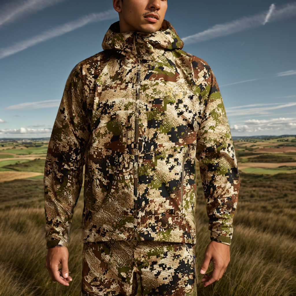 High Quality Dew Point Jacket Windproof Waterproof Rainproof Men's Hunting Raincoat