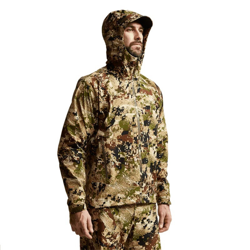 High Quality Dew Point Jacket Windproof Waterproof Rainproof Men's Hunting Raincoat