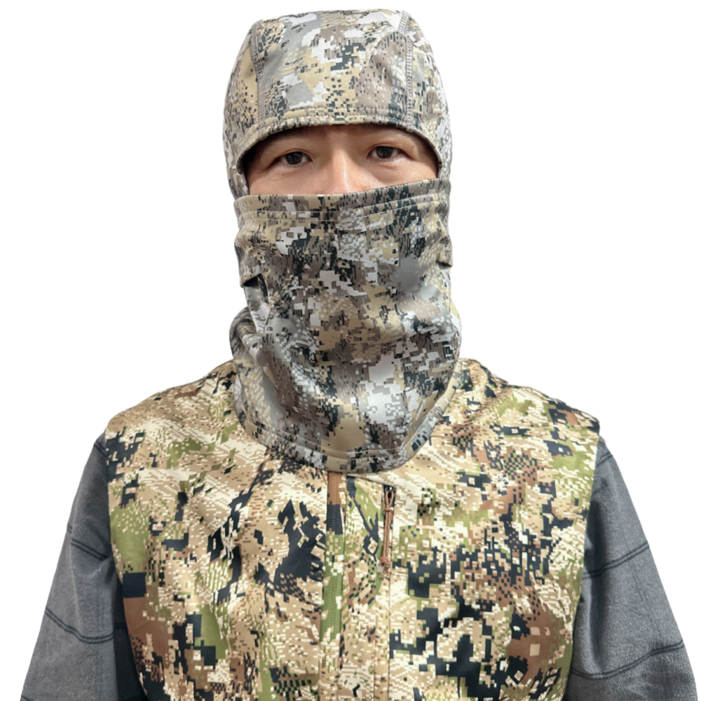 Custom High Quality Men's Winter Camouflage Hunting Mask Wind Rain Shield
