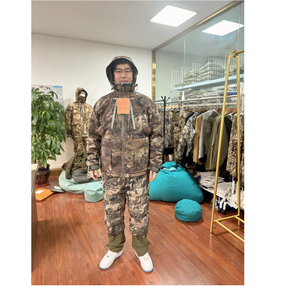 Ainfad Men's High Quality Fall/Winter Waterproof Insulated Fishing and Hunting Jacket