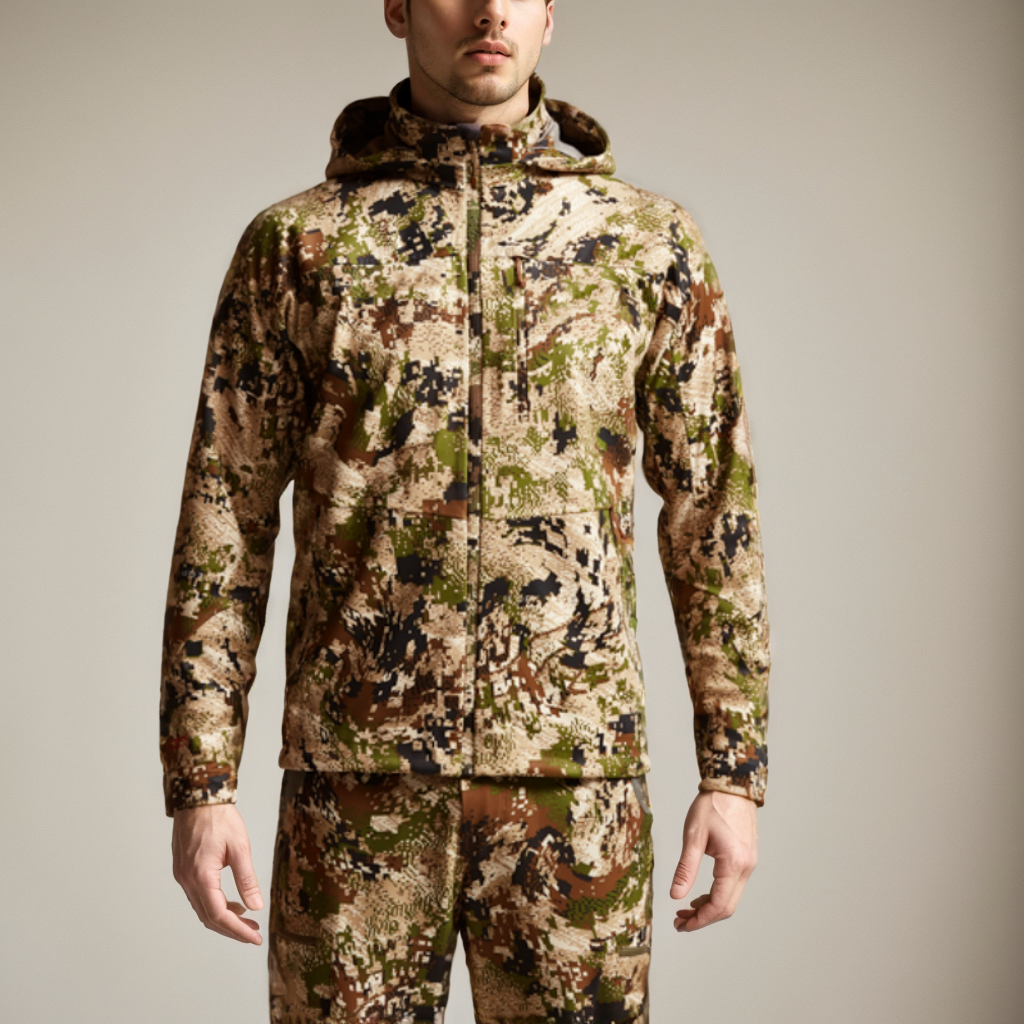 High Quality Jetstream Jacket Eptfe Film Fleece Lining Breathable Comfortable Winter Camouflage Hunting Clothing