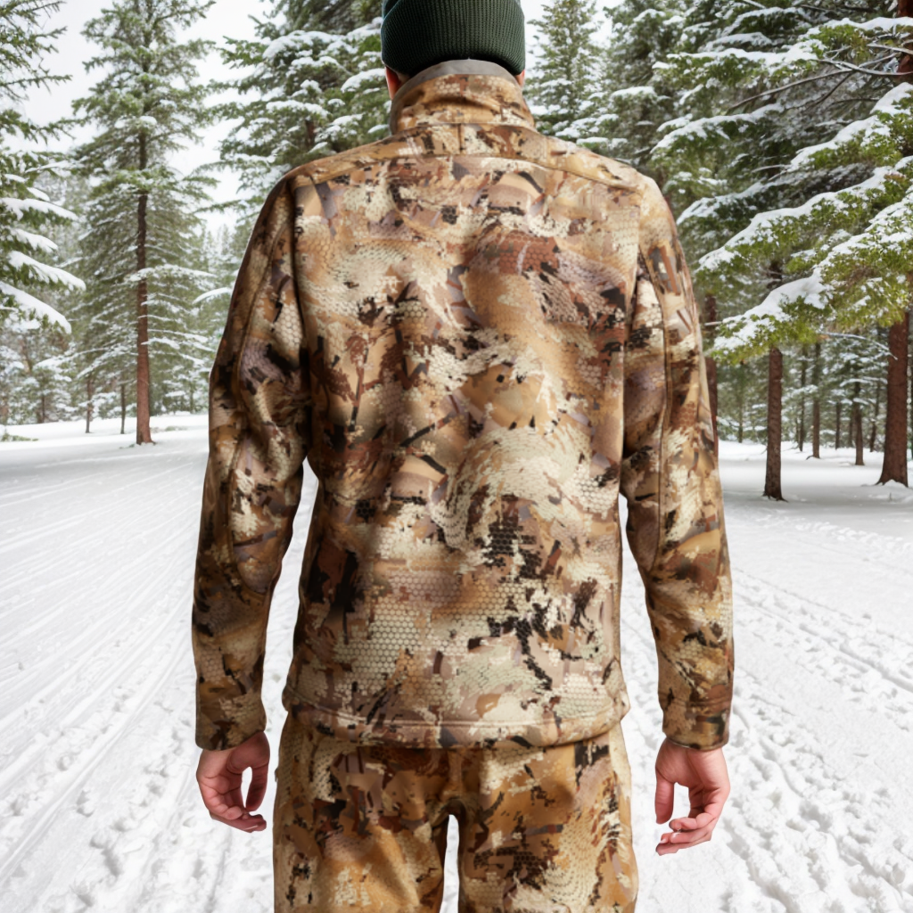 Customized High Quality Hunting Outdoor Duck Oven Jacket Hunting Suits Fishing Marsh Camouflage Hunting Clothes