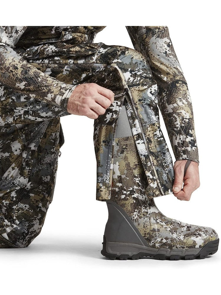 Custom High Quality Winter Hunting Camo Pants Men Lncinerator Meteorite Warm Hunting Bib