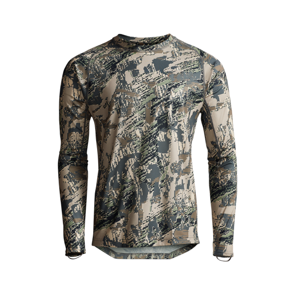 High-grade Autumn Hunting Long Sleeve Pullover Polyester Camouflage Anti-bacterial Quick Dry Sweat Hunting T-shirt
