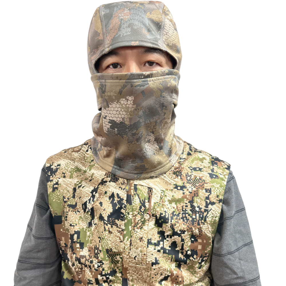 Custom High Quality Men's Winter Camouflage Hunting Mask Wind Rain Shield