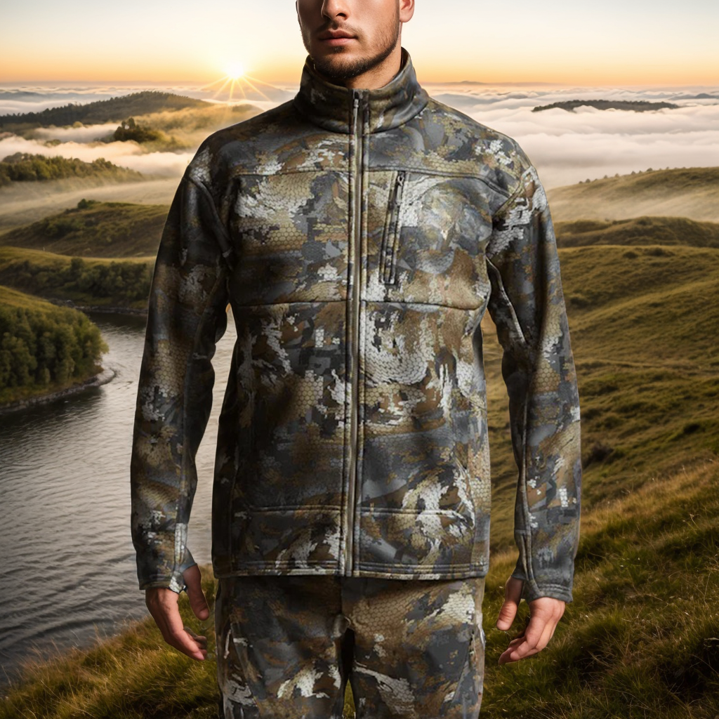 Hunting jacket Three-layer material, high water pressure and high moisture permeability film Traverse Jacket