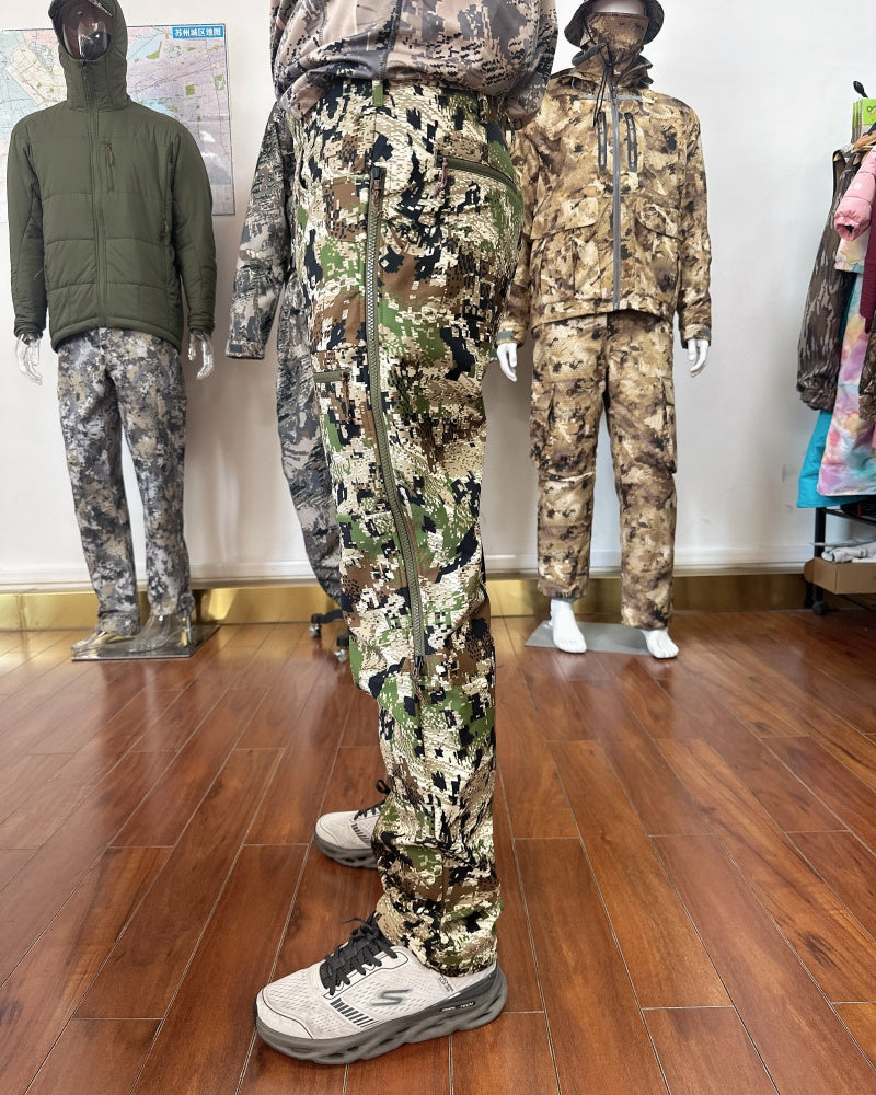 Men's Winter Jetstream Pants Windproof Waterproof Three-layer Composite Heavyweight Hunting Pants