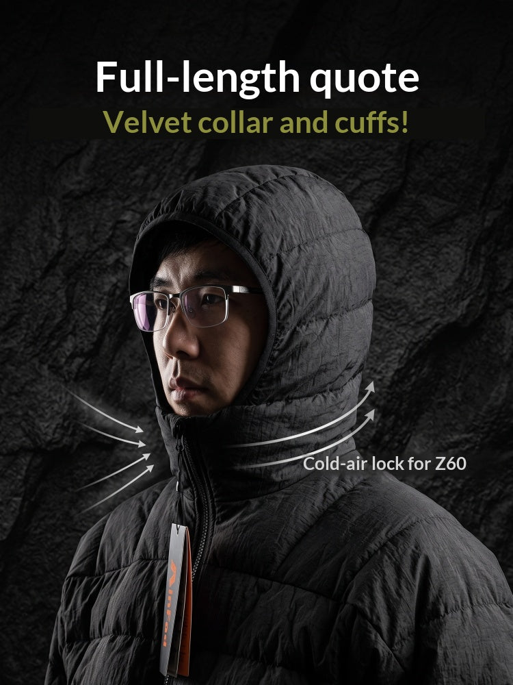 Ainfad Men's Tactical Fishing Hunting Down Jacket