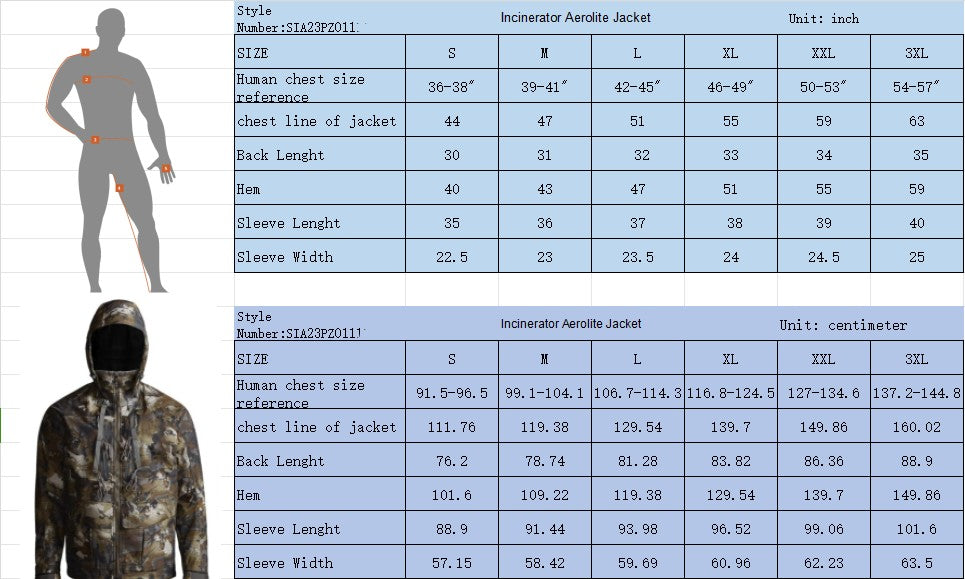 Ainfad Men's High Quality Fall/Winter Waterproof Insulated Fishing and Hunting Jacket