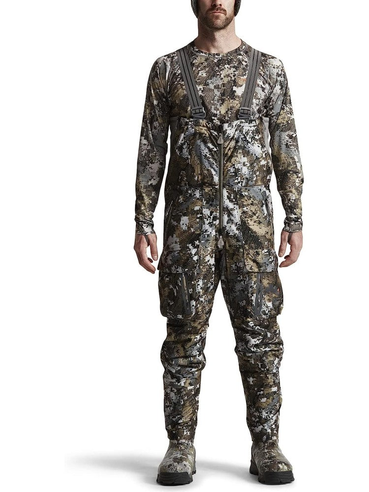 Custom High Quality Winter Hunting Camo Pants Men Lncinerator Meteorite Warm Hunting Bib