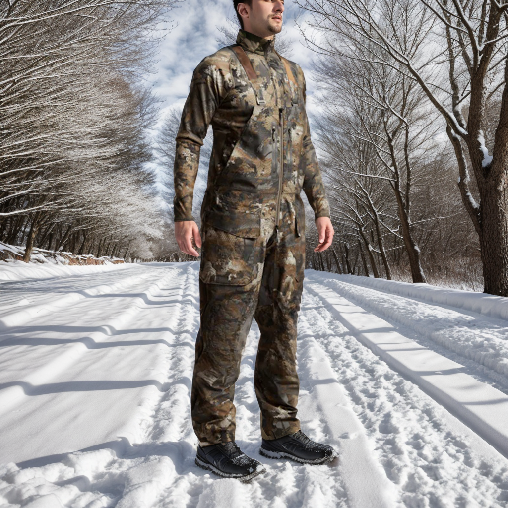 High Quality Hunting Suit Camouflage Pants Hudson Bib Warm Waterfowl Overalls