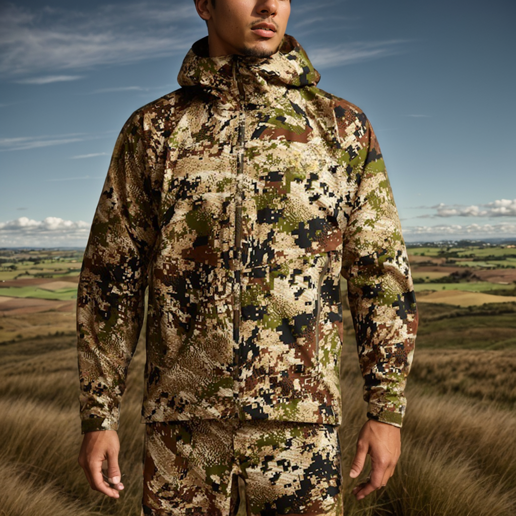 High Quality Dew Point Jacket Windproof Waterproof Rainproof Men's Hunting Raincoat