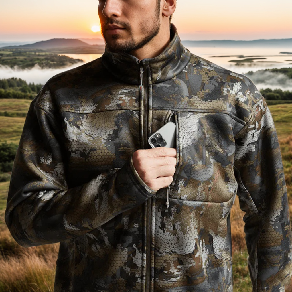 Hunting jacket Three-layer material, high water pressure and high moisture permeability film Traverse Jacket