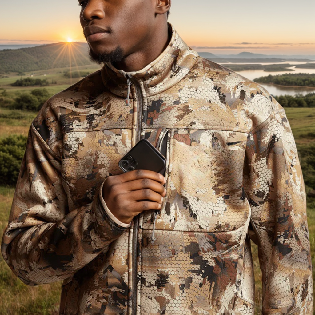 Hunting jacket Three-layer material, high water pressure and high moisture permeability film Traverse Jacket