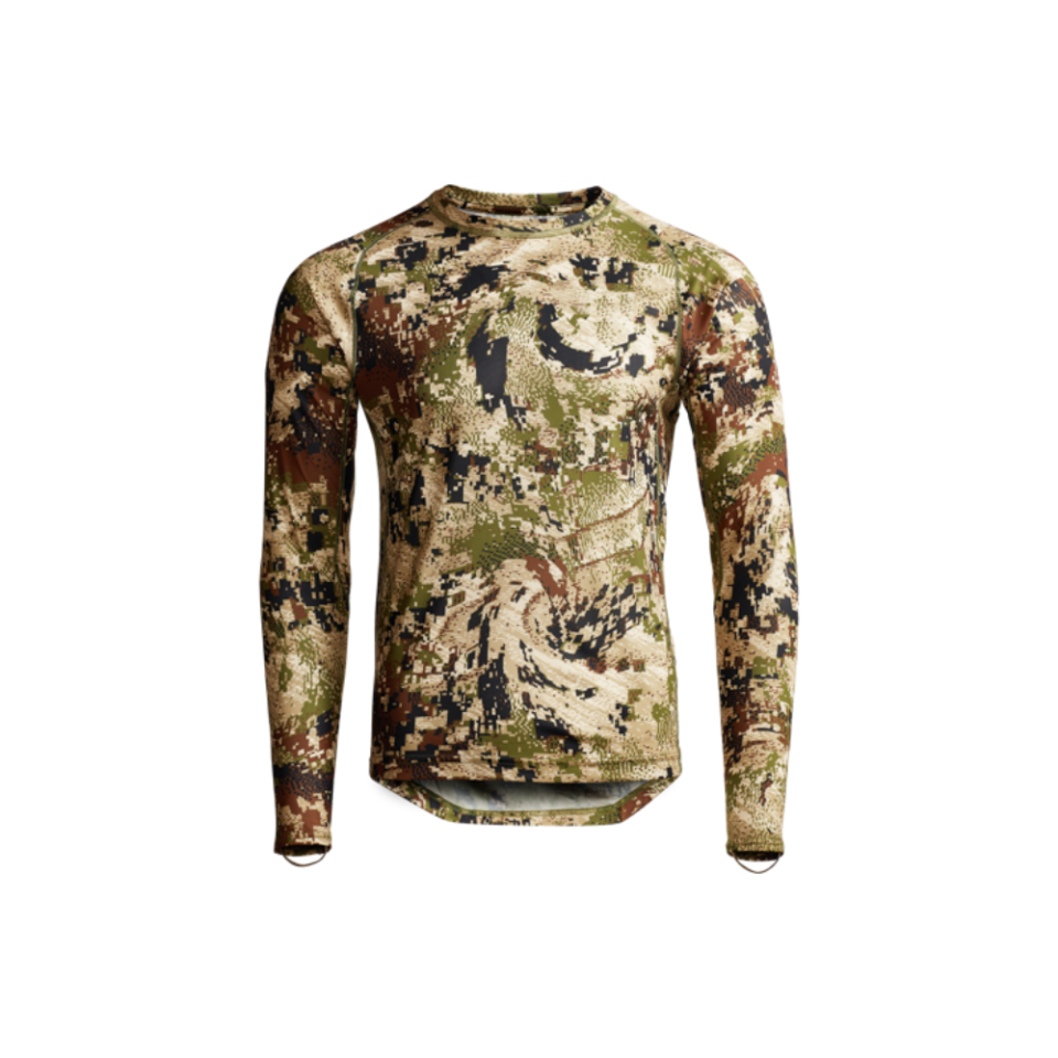High-grade Autumn Hunting Long Sleeve Pullover Polyester Camouflage Anti-bacterial Quick Dry Sweat Hunting T-shirt