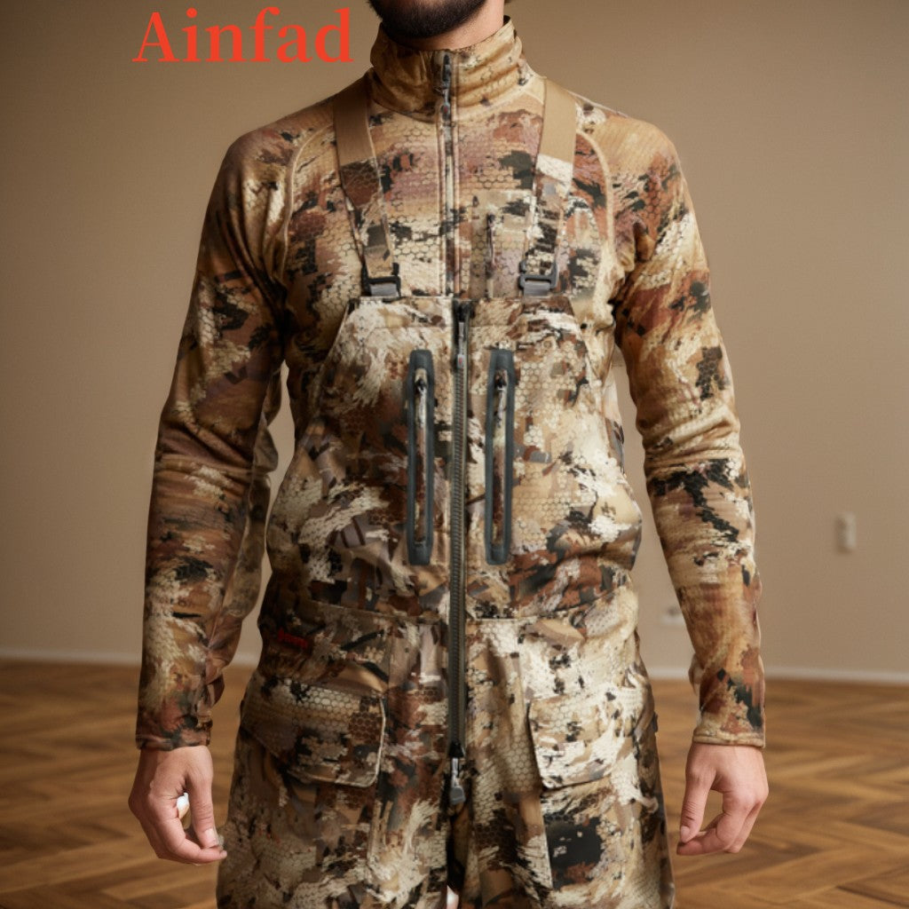 High Quality Hunting Suit Camouflage Pants Hudson Bib Warm Waterfowl Overalls