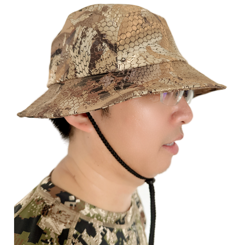 Ainfad Bucket Cap Fishing Sun Helmet Hunting Outdoor Sun Hat