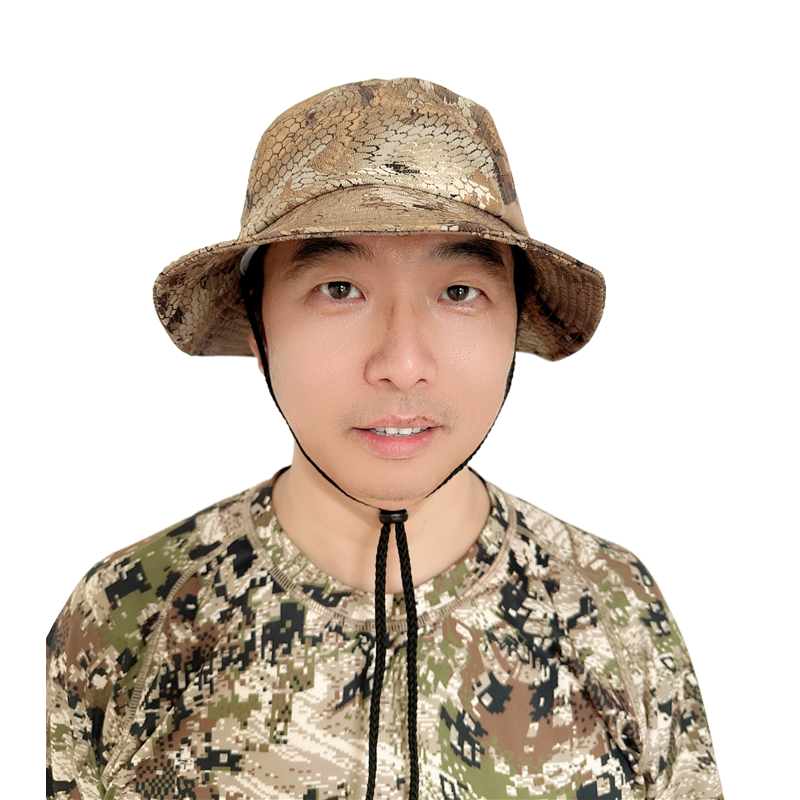 Ainfad Bucket Cap Fishing Sun Helmet Hunting Outdoor Sun Hat