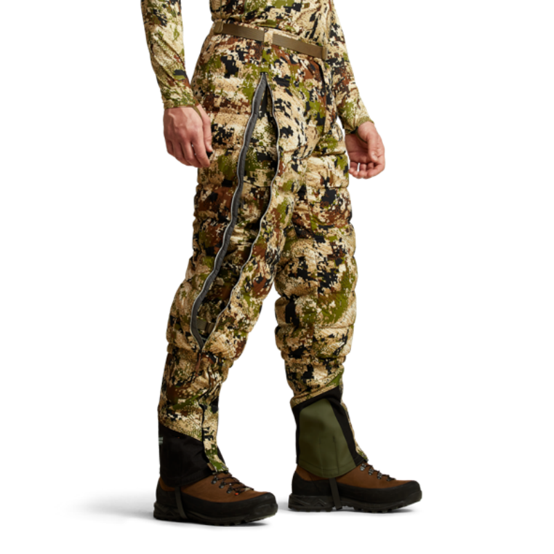 High Quality Kelvin Lite Hunting Gear Winter Alpine Camouflage Down Pant Men's Camo Outdoor Hunting Long Pants