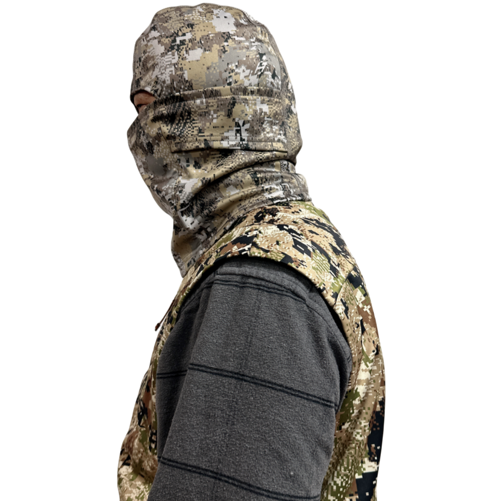 Custom High Quality Men's Winter Camouflage Hunting Mask Wind Rain Shield
