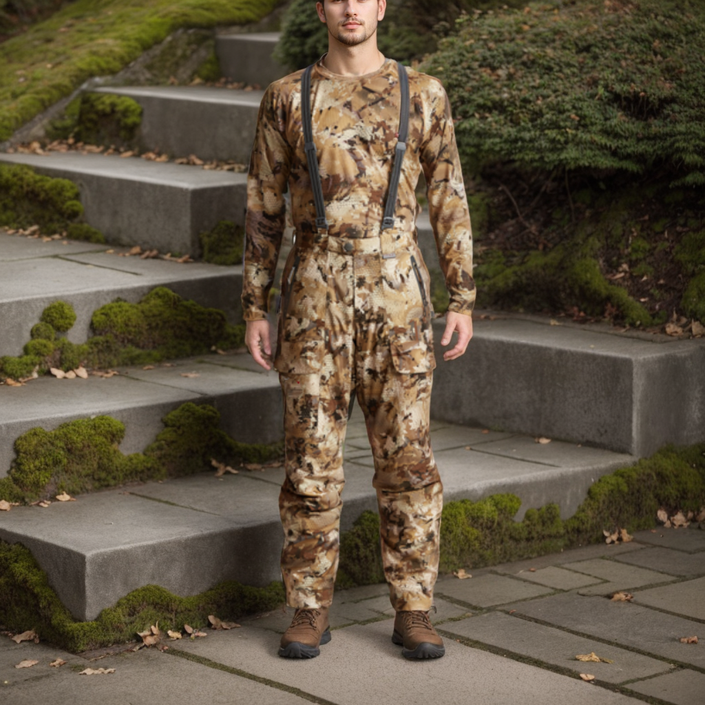 Custom High Quality Camo Boreal Aerolite Bib Insulation Clothes Camouflage Hunting Pants For Men
