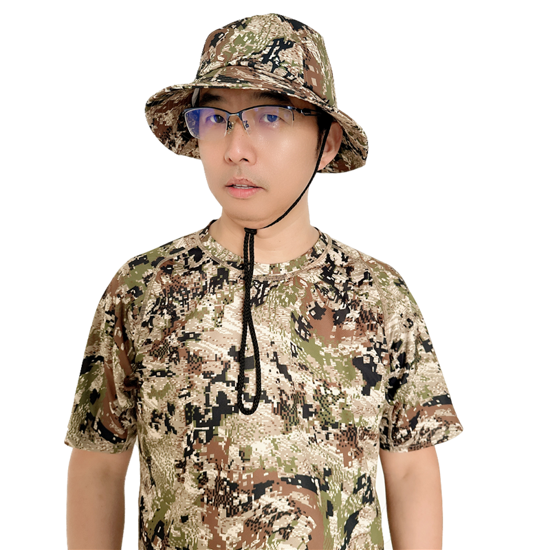 Ainfad Bucket Cap Fishing Sun Helmet Hunting Outdoor Sun Hat