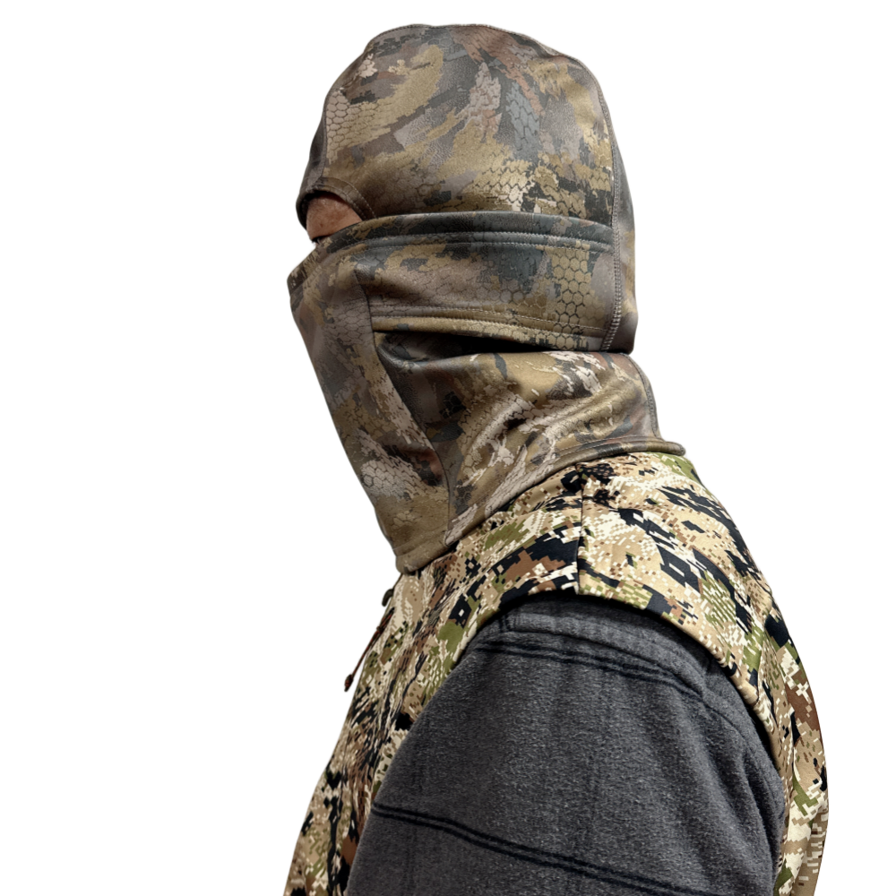 Custom High Quality Men's Winter Camouflage Hunting Mask Wind Rain Shield