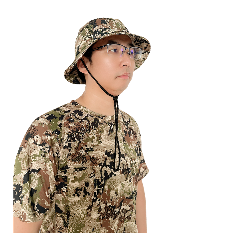 Ainfad Bucket Cap Fishing Sun Helmet Hunting Outdoor Sun Hat