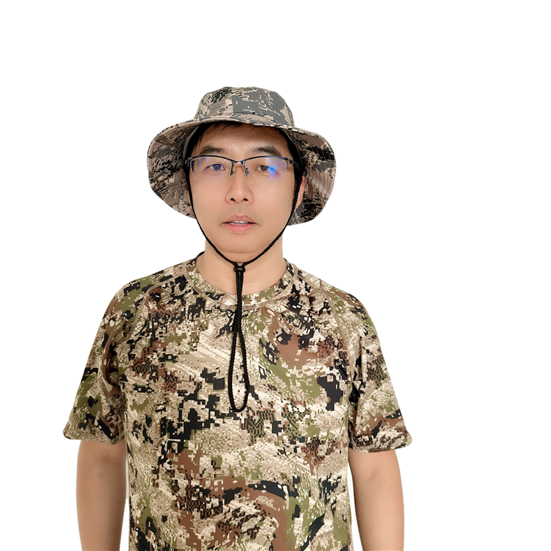 Ainfad Bucket Cap Fishing Sun Helmet Hunting Outdoor Sun Hat