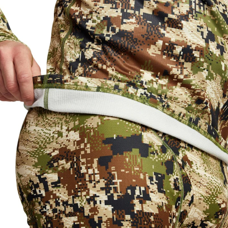 Men's Camo Hunting Suit Quick Dry Comfortable Stretch Mid-level Zip-T