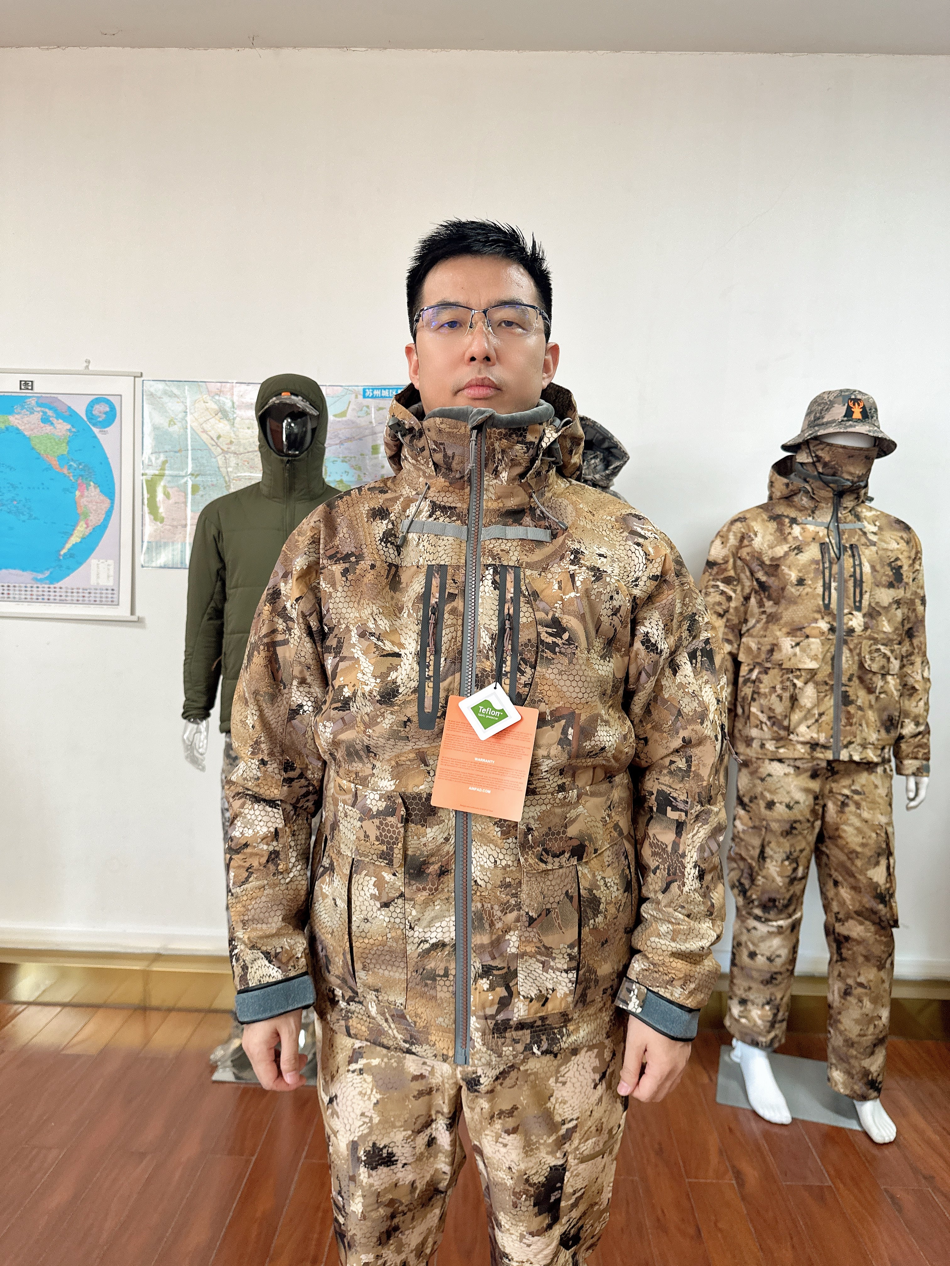 High-quality Boreal Aerolite Jacket Insulation Winter Clothing Fishing Swamp Camouflage Jacket Outdoor Hunting Clothes