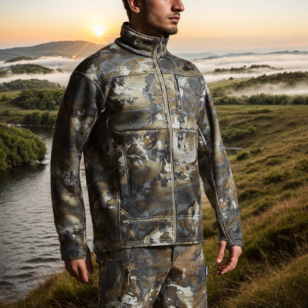 Hunting jacket Three-layer material, high water pressure and high moisture permeability film Traverse Jacket