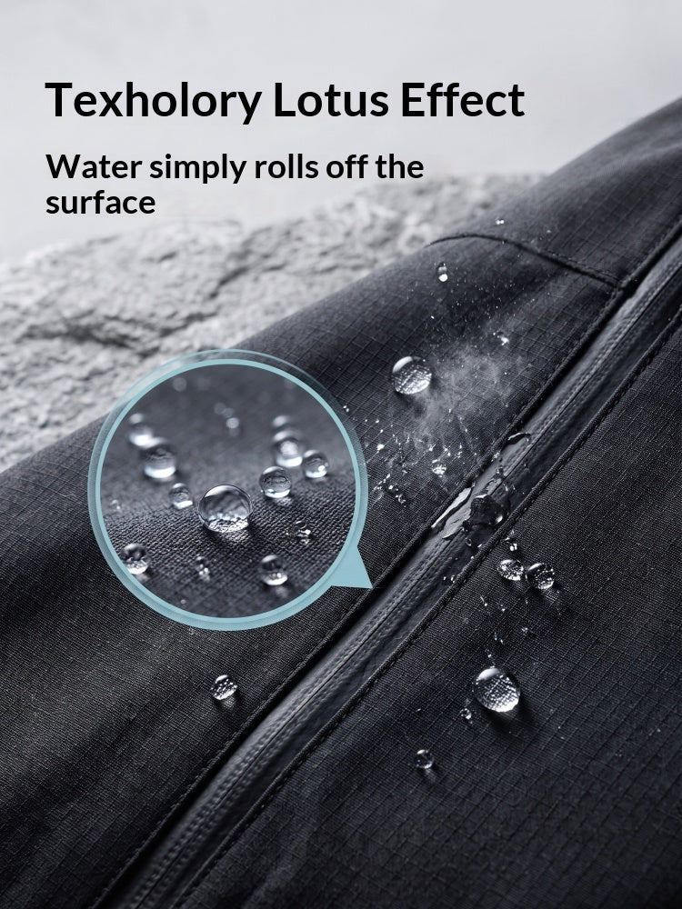 Men's Waterproof Windproof Breathable Hard Shell Hunting Raincoat Dew Point Jacket Fishing and Hunting Apparel